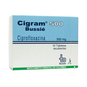 CIGRAM TABLETAS 500 MG