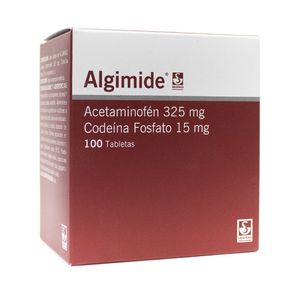 ALGIMIDE TABLETAS 325/15MG