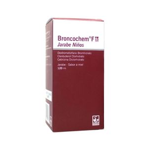 BRONCOCHEM-F PEDIATRICO JARABE CAJA 120 ML