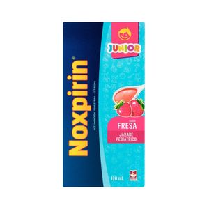 NOXPIRIN-F JUNIOR JARABE FRESA CAJA 120 ML