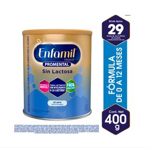 ENFAMIL SIN LACTOSA PREMIUM POLVO LATA 400 G