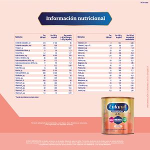 ENFAMIL A.R. PREMIUM POLVO LATA 400 G