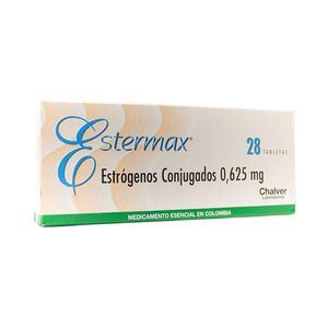 ESTERMAX (RG) TABLETAS 0.625 MG