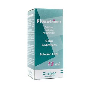 FLUZETRIN F PEDIATRICO GOTAS CAJA 15 ML