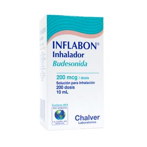 INFLABON 10 ML X 200 DOSIS INHALADOR 200 MCG CAJA X 1 UND