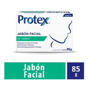 JABON FACIAL PROTEX OIL CONTROL GRASA++++ CAJA 85 G