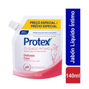 JABON INTIMO PROTEX DELICATE CARE DOYPACK 140 ML
