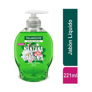JABON LIQUIDO PALMOLIVE MANZANA GARDENIA FRASCO 221 ML