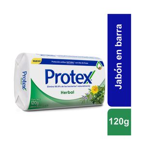 JABON PROTEX HERBAL BARRA 120 G