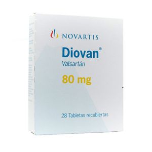 DIOVAN TABLETAS 80 MG