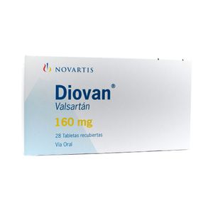 DIOVAN TABLETAS 160 MG