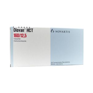 DIOVAN HCT COMPRIMIDOS 160 MG/12.5 MG
