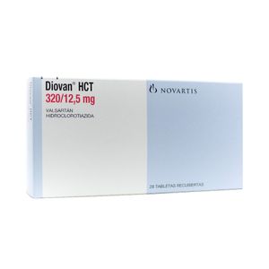 DIOVAN HCT TABLETAS 320MG/12.5 MG