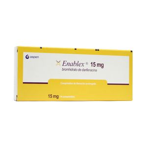 ENABLEX (RG) COMPRIMIDOS 15 MG