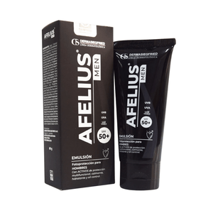 AFELIUS MEN EMULSION SPF 50+ CAJA 60 G