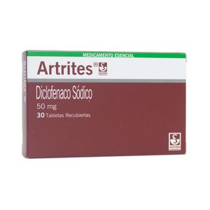 ARTRITES GRAGEAS 50 MG