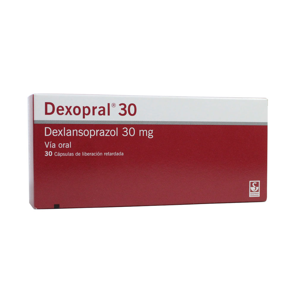 DEXOPRAL CAPSULA LP 30 MG - Farmacia Pasteur - Farmacias Pasteur