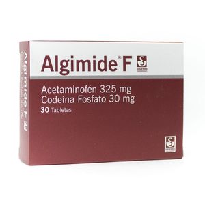 ALGIMIDE F TABLETAS 325MG/30MG