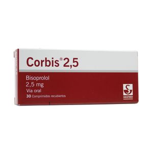 CORBIS (RG) COMPRIMIDOS 2.5 MG