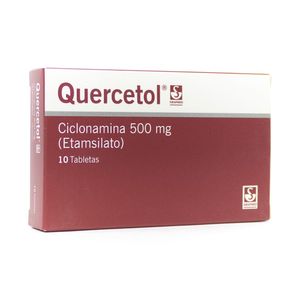 QUERCETOL TABLETAS 500 MG