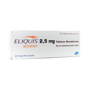 ELIQUIS TABLETAS 2.5 MG