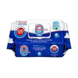 TOALLITAS HUMEDAS CERO BOLSA X 120 UNDS