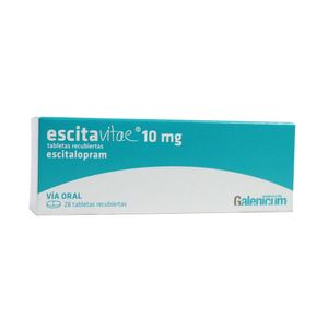 ESCITAVITAE TABLETAS RECUBIERTAS 10 MG