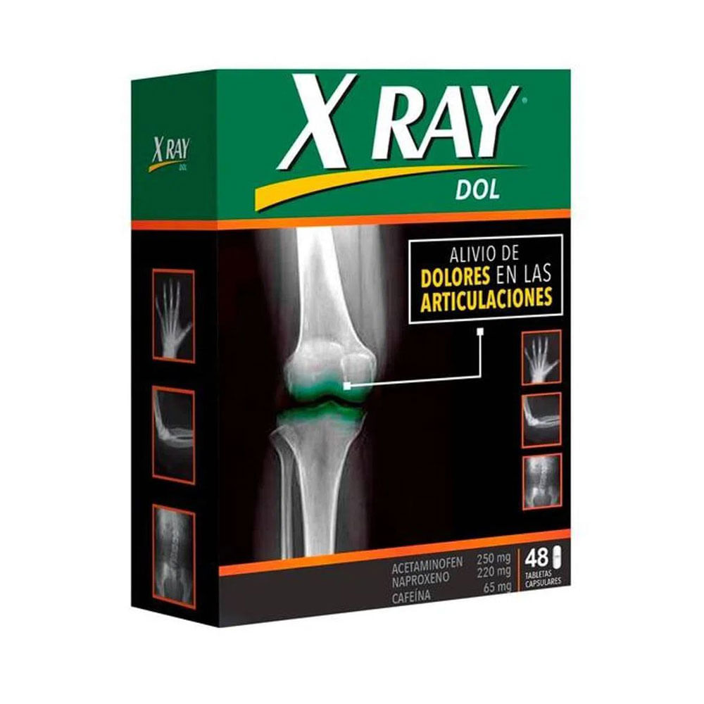 XRAY DOL P.E 15% TABLETAS CAJA X 48 UNDS