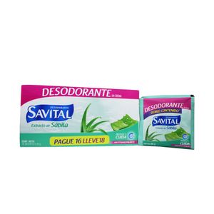 +++SAVITAL EXTRACTO SABILA DESODORANTE