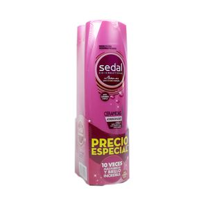 SHAMPOO+ACONDICIONADOR SEDAL CERAMIDAS 340 + FRASCO 340 ML