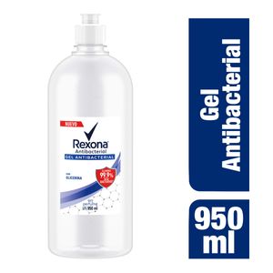 +++REXONA SIN PERFUME GEL ANTIBACTERIAL FRASCO 950 ML