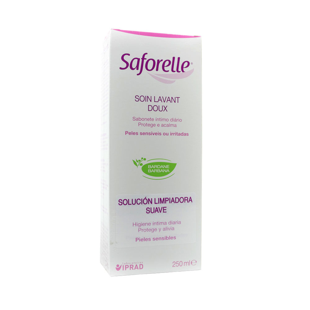 SAFORELLE LIMPIADORA SUAVE SOLUCION CAJA 250 ML