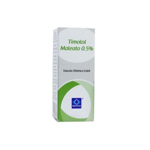 TIMOLOL MALEATO OPTHA GOTAS OFTALMICAS 0.5 % FRASCO 15 ML