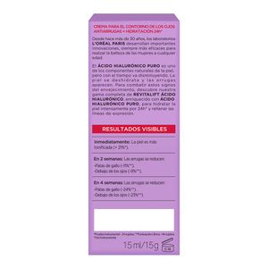 CREMA REVITALIFT HIALURONICO OJOS CAJA 15 ML