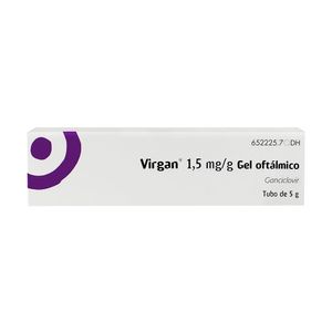VIRGAN GEL OFTALMICO 1.5 MG CAJA 5 G