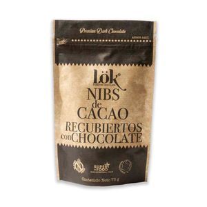 LOK NIBS CACAO CHOCOLATE 75 G