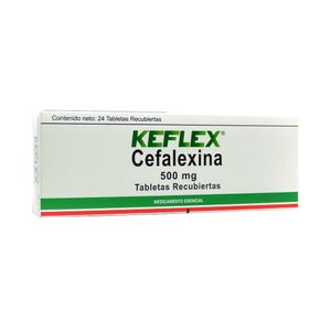 KEFLEX TABLETAS 500 MG