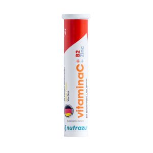 VITAMINA C+B2+ZINC T. EFERVESCENTES LIMON