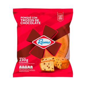 PONQUE RAMO TROZOS DE CHOCOLATE BOLSA 230 G