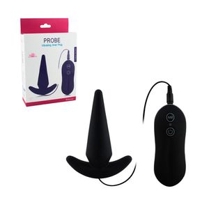 PLUG ANAL VIBRADOR BAKARY COLR CAJA X 1 UND