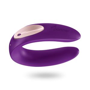 SATISFYER DOUBLE PLUS REMOTE CAJA X 1 UND