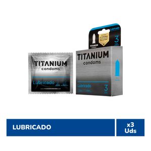CONDON LUBRICADO TITANIUM CAJA X 3 UNDS