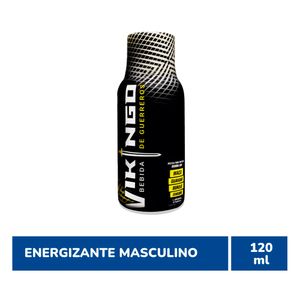 ENERGETICO MASCULINO VIKINGOS BEBIDA FRASCO 120 ML