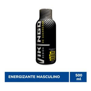 ENERGETICO MASCULINO VIKINGOS BEBIDA FRASCO 500 ML