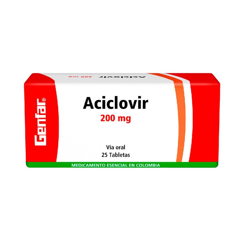 Aciclovir 200mg