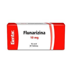 FLUNARIZINA GENFAR TABLETAS 10 MG