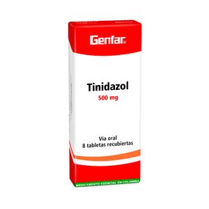 TINIDAZOL GENFAR TABLETAS 500 MG