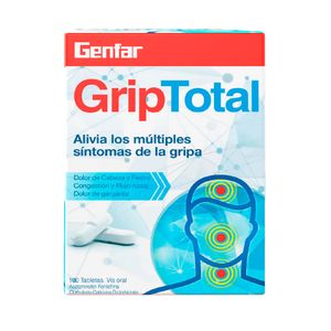 GENFARGRIP-GRIPTOTAL GENFAR TABLETAS
