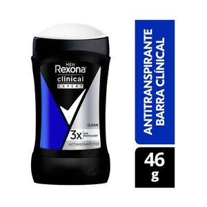 DESODORANTE REXONA CLINICAL EXPERT CLEAN BARRA 46 G