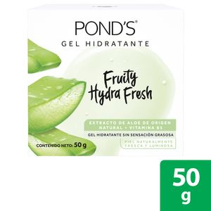 GEL HIDRATANTE PONDS FRUITY HYDRA FRESH ALOE VERA CAJA 50 G